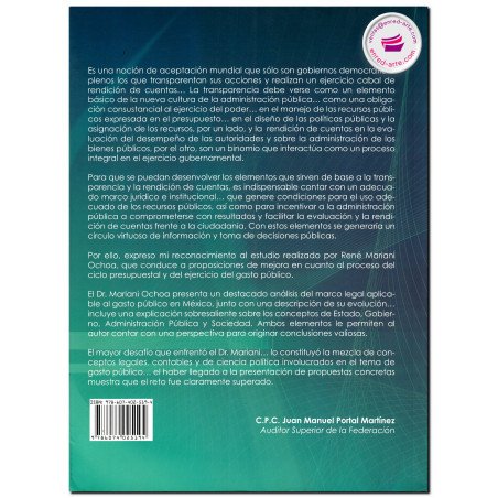 EL GASTO PÚBLICO Y SU NORMATIVIDAD, Rene Mariani Ochoa