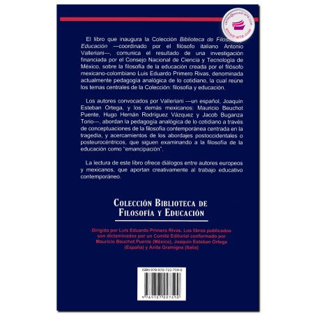 EMANCIPACIÓN Y TRAGEDIA EN FILOSOFÍA DE LA EDUCACIÓN, Antonio Valleriani