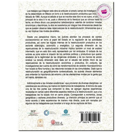 EMERGER DE LOS ESCOMBROS, Nuevos contextos y actores de la reestructuración productiva en México, Edgar Belmont Cortés