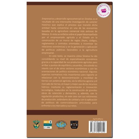 EMPRESARIOS Y DESARROLLO AGROCOMERCIAL EN SINALOA, César Aguilar Soto