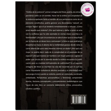 ERÓTICA DE LA VIOLENCIA, Perspectivas psicoanalíticas y feministas, Gamboa Solís