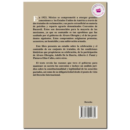 ANÁLISIS JURÍDICO DE LOS CONVENIOS EN BUCARELI, Luis Felipe Gómez Alfaro