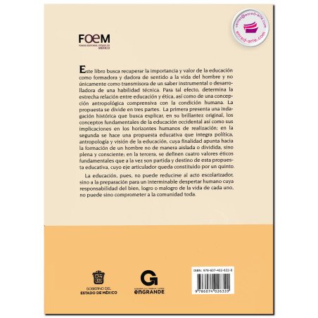 ÉTICA Y EDUCACIÓN, Fundamentos teóricos para el futuro, Alejandro Ocampo