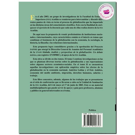 ANÁLISIS Y PERSPECTIVAS DE LA GLOBALIZACIÓN, Un debate teórico I, Aragonés Castañer
