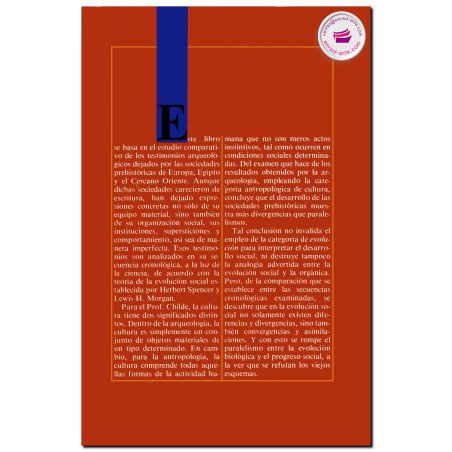 EVOLUCIÓN SOCIAL, Vere Gordon Childe
