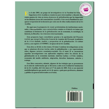 ANÁLISIS Y PERSPECTIVAS DE LA GLOBALIZACIÓN, Aragonés Castañer