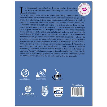 FUNDAMENTOS DE LA BIOTECNOLOGÍA GENÓMICA, Miguel Ángel Reyes López