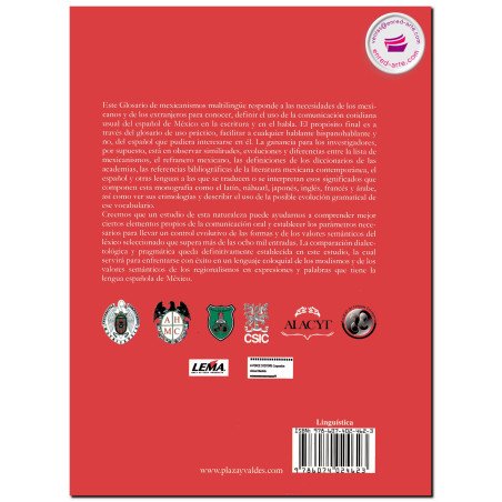GLOSARIO DE MEXICANISMOS MULTILINGÜE, José Manuel González Freire