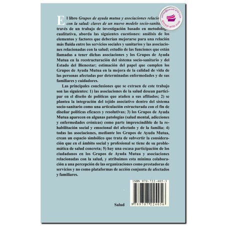 GRUPOS DE AYUDA MUTUA Y ASOCIACIONES RELACIONADAS CON LA SALUD, Jesús Rivera Navarro