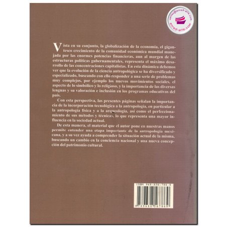 ANTROPOLOGÍA MEXICANA, Julio César Olivé Negrete
