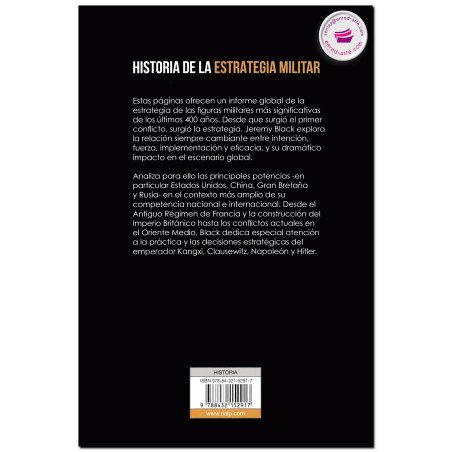 HISTORIA DE LA ESTRATEGIA MILITAR, Jeremy Black