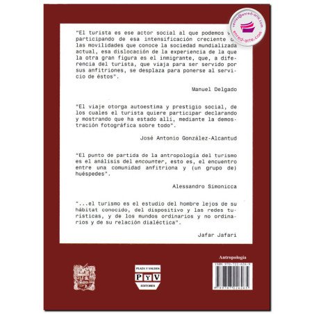 ANTROPOLOGÍA Y TURISMO, David Lagunas