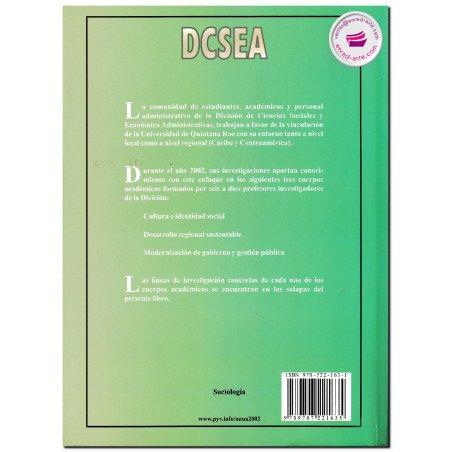 ANUARIO, División de Ciencias Sociales y Económico Administrativas, Universidad De Quintana Roo