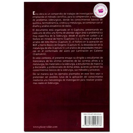 INVESTIGACIÓN APLICADA EN SIDERURGIA, Ma. De Jesús Soria Aguilar