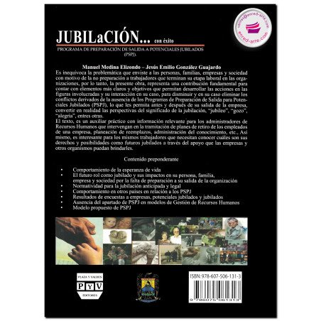 JUBILACIÓN... CON ÉXITO: Programa de preparación de salida a potenciales jubilados (PSPJ), Jesús Emilio González Guajardo