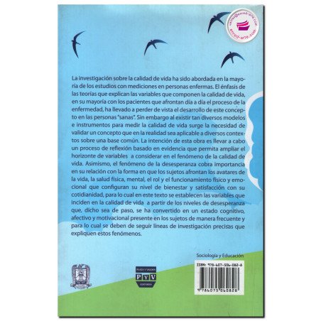 LA CALIDAD DE VIDA Y LA DESESPERANZA, Diagnóstico y líneas de investigación en la infancia y la juventud, José González Tovar