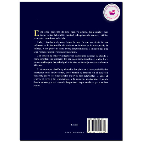 LA MÚSICA PROFESIONAL, El staff y los espectáculos, José Simón Guzmán