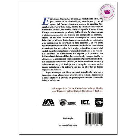 LA SITUACIÓN DEL TRABAJO EN MÉXICO, 2003, Enrique De La Garza Toledo