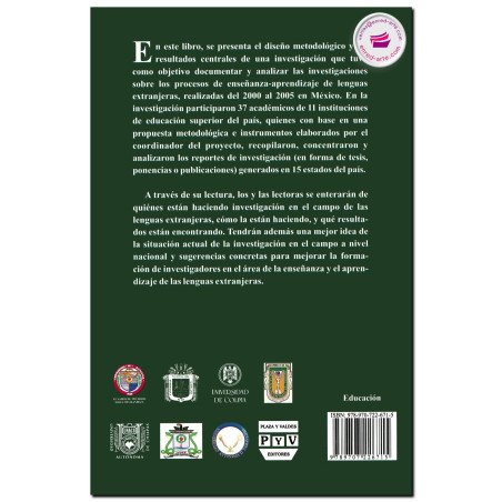 LAS INVESTIGACIONES SOBRE LA ENSEÑANZA Y EL APRENDIZAJE DE LENGUAS EXTRANJERAS EN MÉXICO, José Luis Ramírez Romero