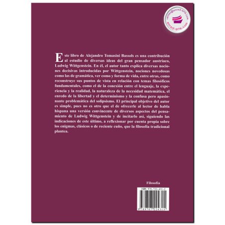 LENGUAJE Y ANTI-METAFÍSICA, Cavilaciones Wittgensteinianas, Tomasini Bassols