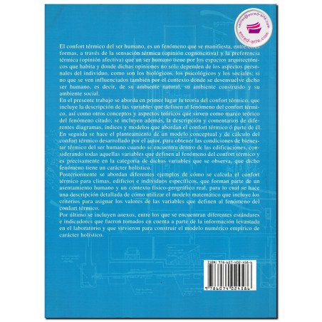 ARQUITECTURA Y CONFORT TÉRMICO, Teoría, cálculo y ejercicios, Mayorga Cervates
