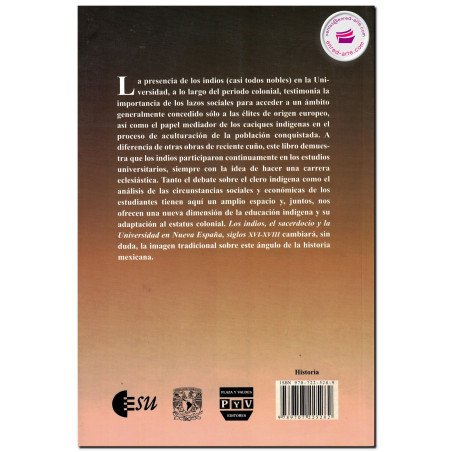 LOS INDIOS, EL SACERDOCIO Y LA UNIVERSIDAD EN NUEVA ESPAÑA, Margarita Menegus Bornemann