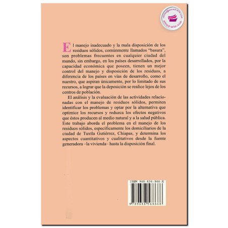 MANEJO DE LOS RESIDUOS SÓLIDOS DOMICILIARIOS EN LA CIUDAD DE TUXTLA GUTIÉRREZ CHIAPAS, Lorenzo Franco Escamirosa Montalvo