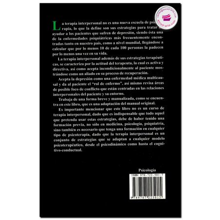 MANUAL DE TERAPIA INTERPERSONAL, Jesús Alfredo Whaley Sánchez