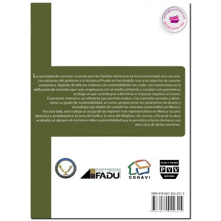 MANUAL NORMATIVO PARA EL DESARROLLO DE VIVIENDA SUSTENTABLE DE INTERÉS SOCIAL EN MÉXICO, Rubén Salvador Roux Gutiérrez