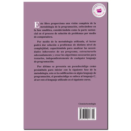 METODOLOGÍA DE LA PROGRAMACIÓN CON PSEUDOCÓDIGO ENFOCADO AL LENGUAJE C, Guadalupe Gaxiola Pacheco