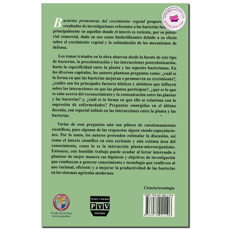 BACTERIAS PROMOTORAS DEL CRECIMIENTO VEGETAL, Edgar Omar Rueda Puente