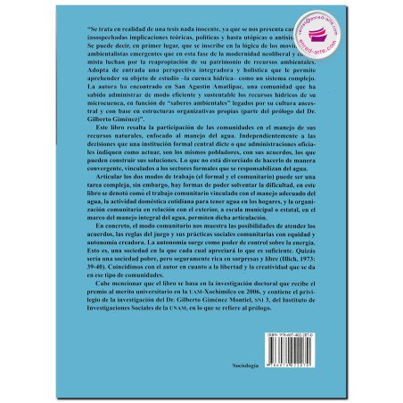PARTICIPACIÓN COMUNITARIA Y PRACTICAS ALTERNATIVAS HACIA EL MANEJO INTEGRAL DE CUENCAS, Ma. De Los Ángeles Guzmán Puente