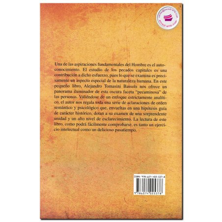 PECADOS CAPITALES Y FILOSOFÍA, Alejandro Tomasini Bassols