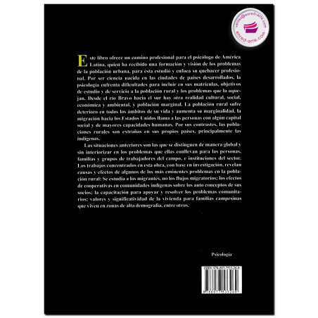 PSICOLOGÍA EN AMBIENTE RURAL, Concepción Sánchez Quintanar