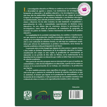 REDES, COMUNIDADES, GRUPOS Y TRABAJO ENTRE PARES EN LA INVESTIGACIÓN EDUCATIVA, Norma Georgina Gutiérrez Serrano