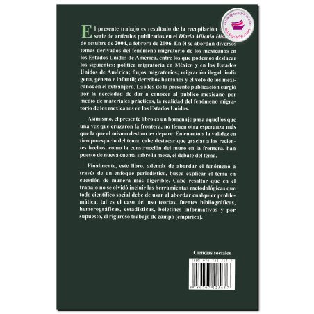 REFLEXIONES SOBRE EL FENÓMENO MIGRATORIO DE LOS MEXICANOS EN ESTADOS UNIDOS, Vol I, Adolfo Alberto Laborde Carranco