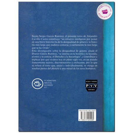 BREVE HISTORIA DE LA DESIGUALDAD DE GÉNERO, Alejandro Carrillo Castro