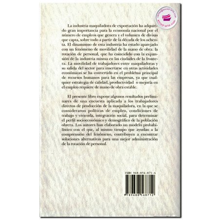 ROTACIÓN DE PERSONAL EN LAS MAQUILADORAS, Jorge Carrillo Viveros