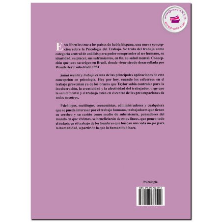 SALUD MENTAL Y TRABAJO, Wanderley Codo