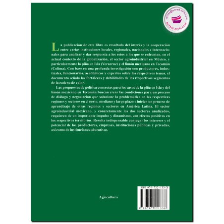 TERRITORIO Y COMPETITIVIDAD EN LA AGROINDUSTRIA EN MÉXICO, Enrique Dussel Peters