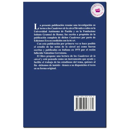 UNA INTRODUCCIÓN A LOS CUADERNOS DE LA CÁRCEL DE ANTONIO GRAMSCI, Dora Kanoussi
