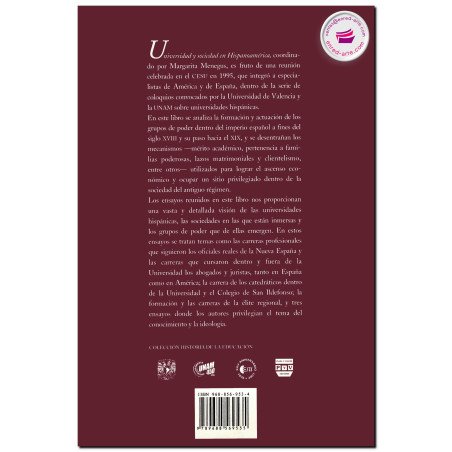 UNIVERSIDAD Y SOCIEDAD EN HISPANOAMÉRICA, Margarita Menegus Bornemann