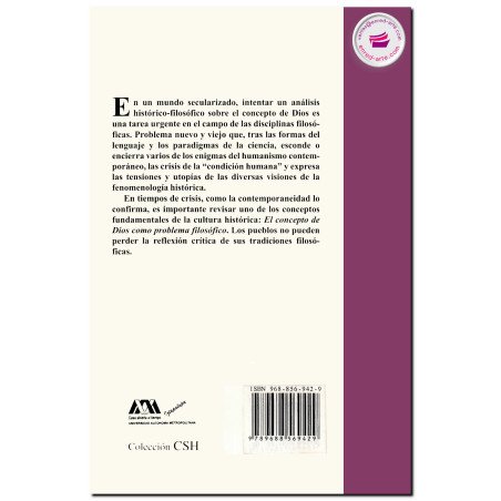 CONCEPTO Y PROBLEMA DE DIOS, Una reflexión filosófica, Francisco Piñon Gaytan
