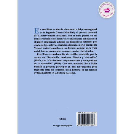 ARGUMENTACIÓN Y PODER, La mística de la Revolución Mexicana rectificada, Buenfil Burgos