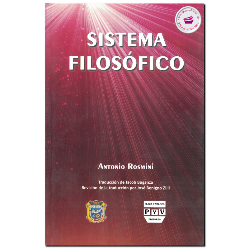 SISTEMA FILOSÓFICO, Antonio Rosmini