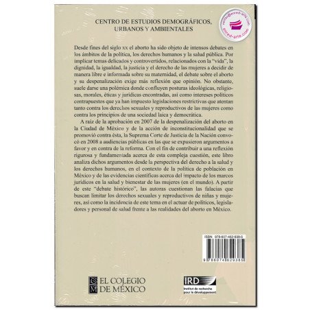 REALIDADES Y FALACIAS EN TORNO AL ABORTO: Salud y derechos humanos, Susana Lerner, Agnés Guillaume, Lucía Melgar