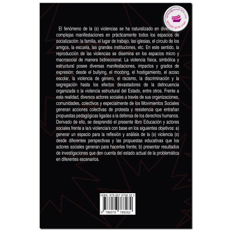 EDUCACIÓN Y ACTORES SOCIALES FRENTE A LAS VIOLENCIAS, Alejandro Álvarez Martínez, Rocío Verdejo Saavedra