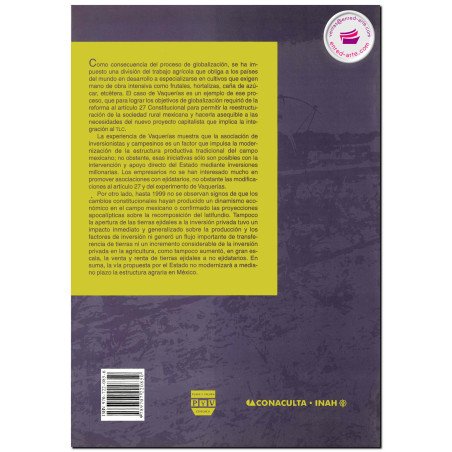 EL PROYECTO VAQUERÍAS, Experimento modernizador de la agricultura, Teófilo Reyes Couturier