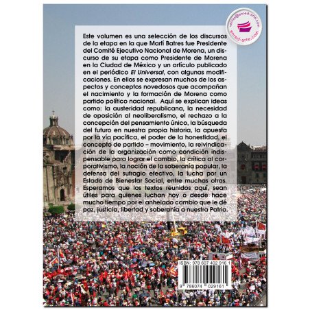 MORENA, La otra concepción de la política, Martí Bartres Guadarrama
