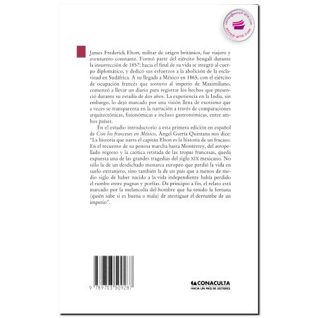 Con los franceses en México, James Frederick Elton